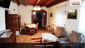 1. Vendégház nappali