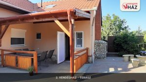 2. vendégház bejárat